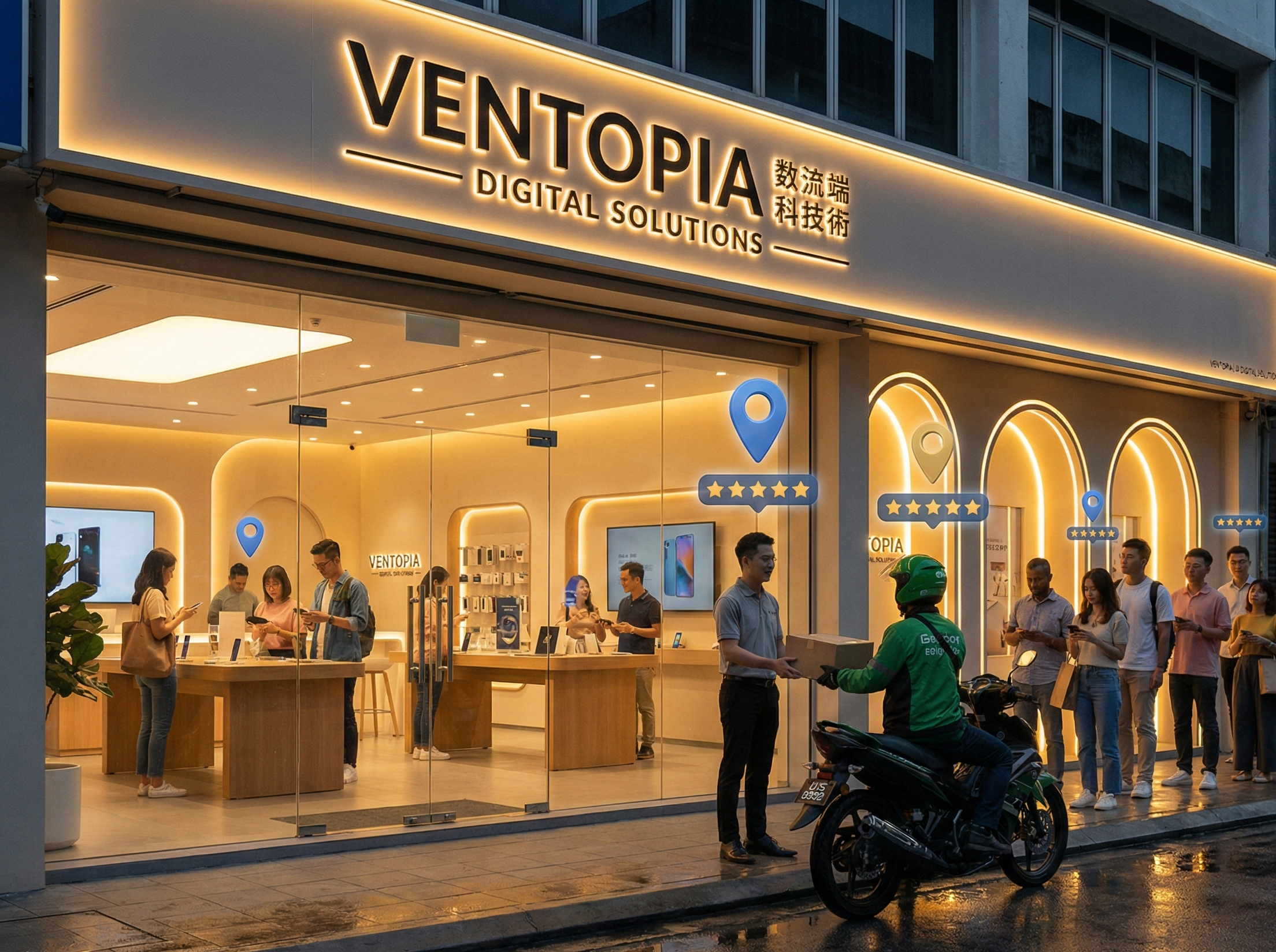 Modern business with Ventopia digital marketing